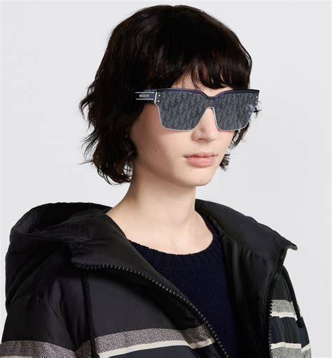 dior m4|DiorClub M4U Blue Dior Oblique Mask Sunglasses.